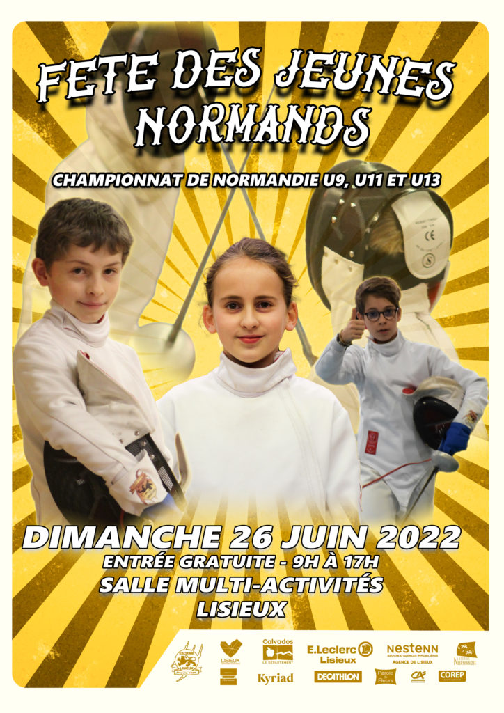 Fête des Jeunes Normands 2022 affiche